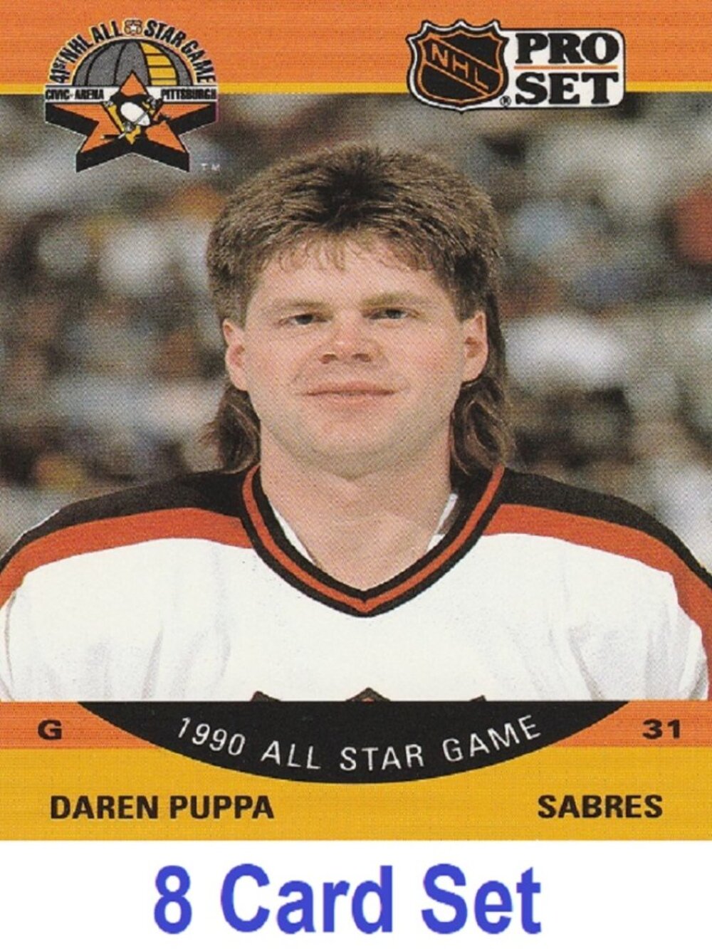 Daren Puppa Hockey Card Collection